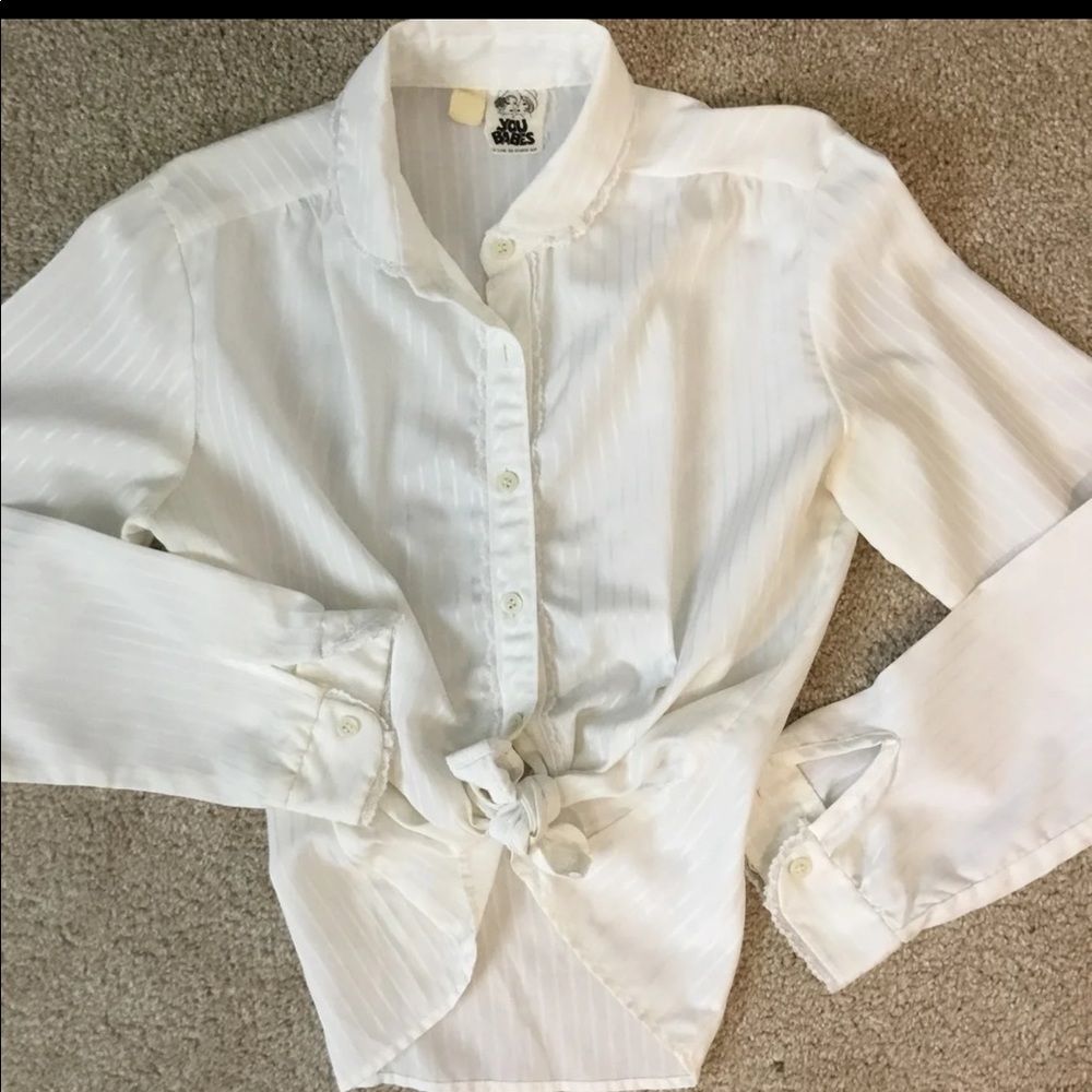 Vintage shimmy shake top